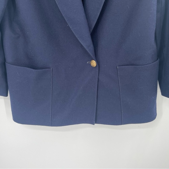 Giorgio Sant’ Angelo 100% Merino Wool Blazer Jacket - Picture 4 of 13